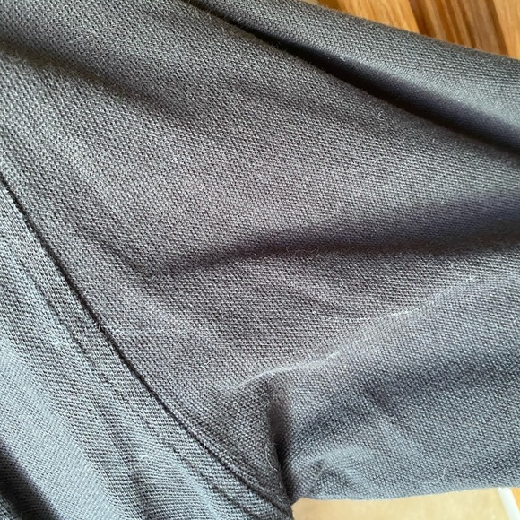 Hard Rock Cafe Singapore Vintage Faded Black Polo Shirt Y2K Cotton - Picture 6 of 6